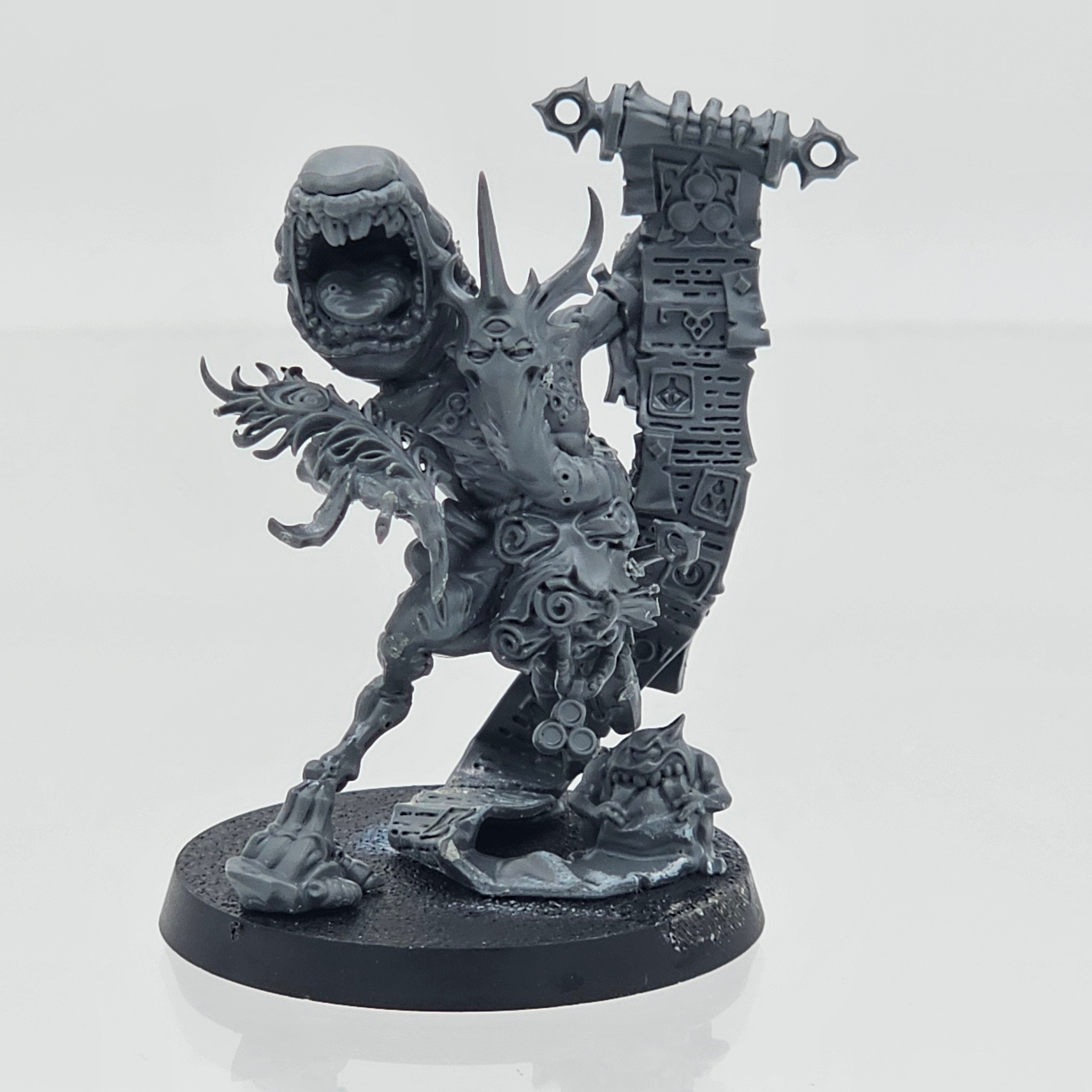 Daemons: Daemons of Nurgle - Spoilpox Scrivener: Herald of Nurgle (USED)