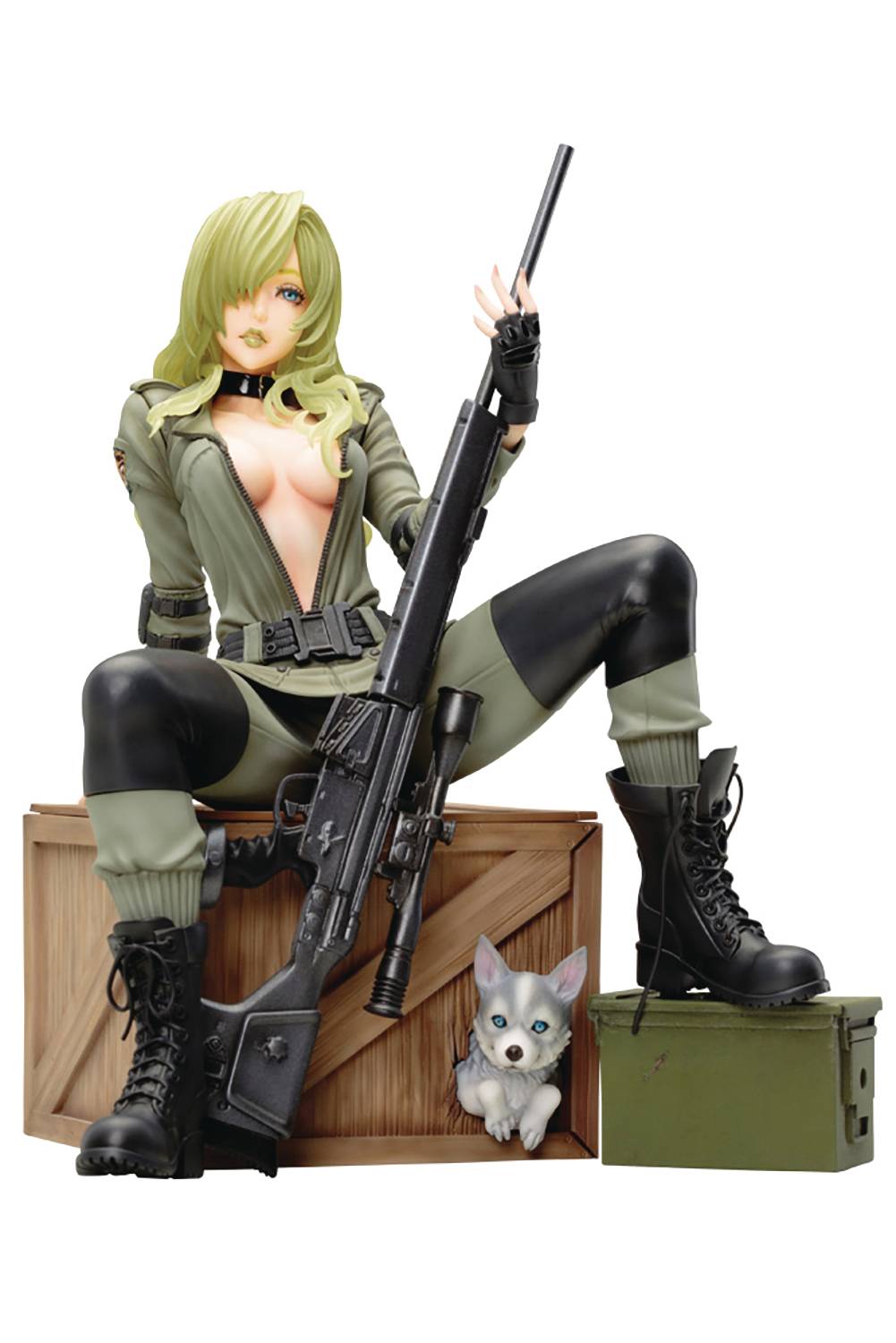 METAL GEAR SOLID SNIPER WOLF BISHOUJO STATUE