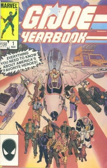 G.I. Joe Yearbook (1985 Series) #1-3 (7.0) Comic Bundle