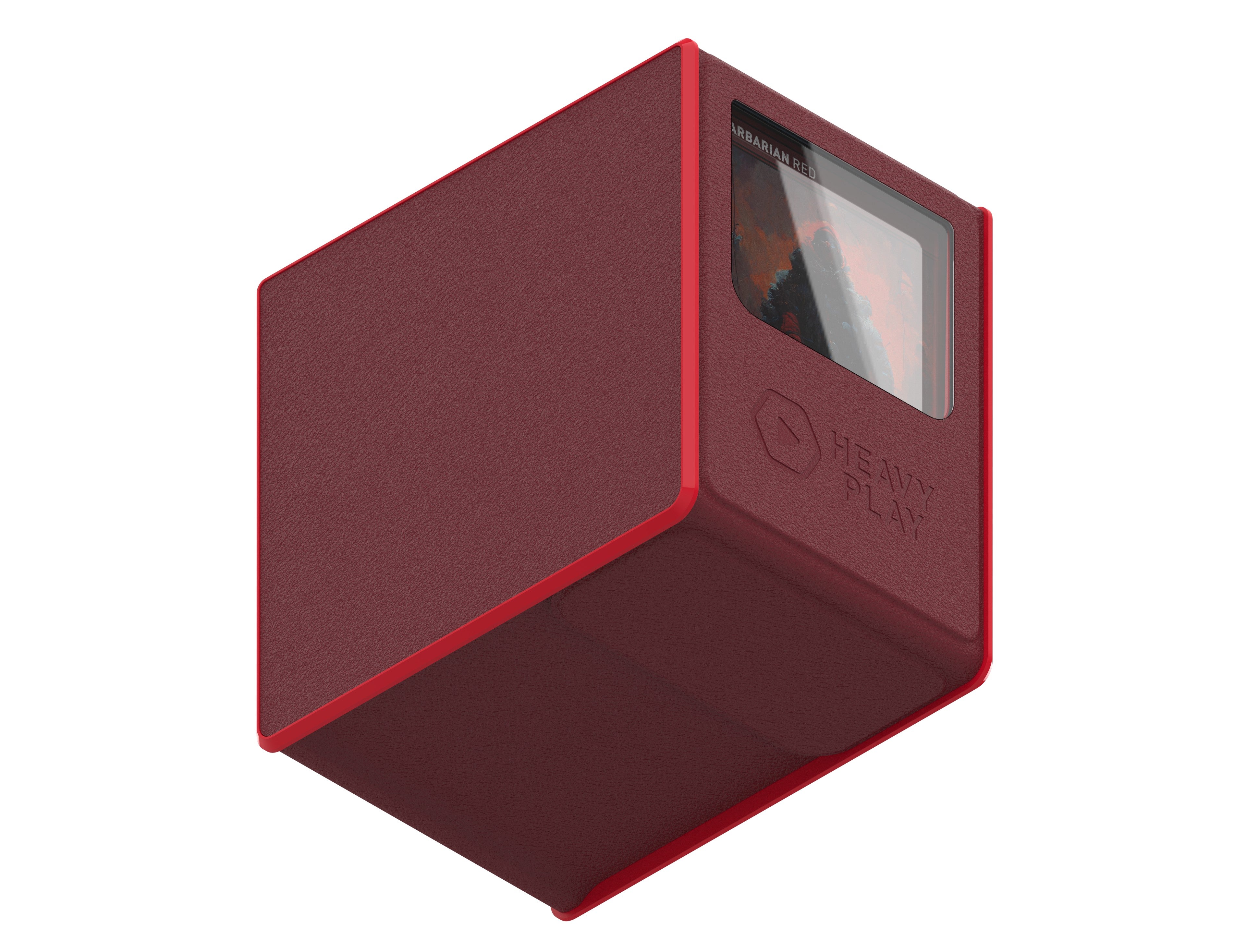 Heavy Play: RFG Deck Box 133DS - Barbarian Red