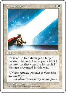 Sacred Boon (5ED-U)