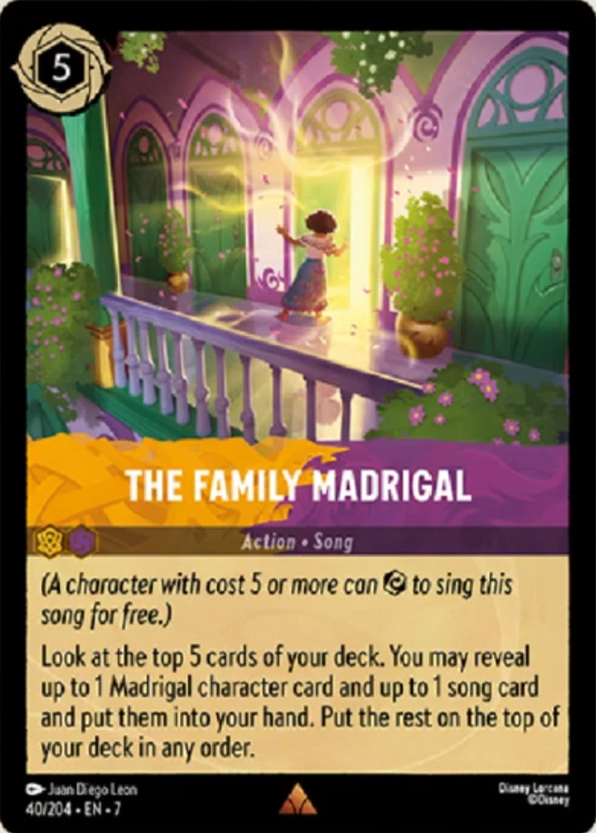The Family Madrigal (Archazia's Island - 040/204) Rare