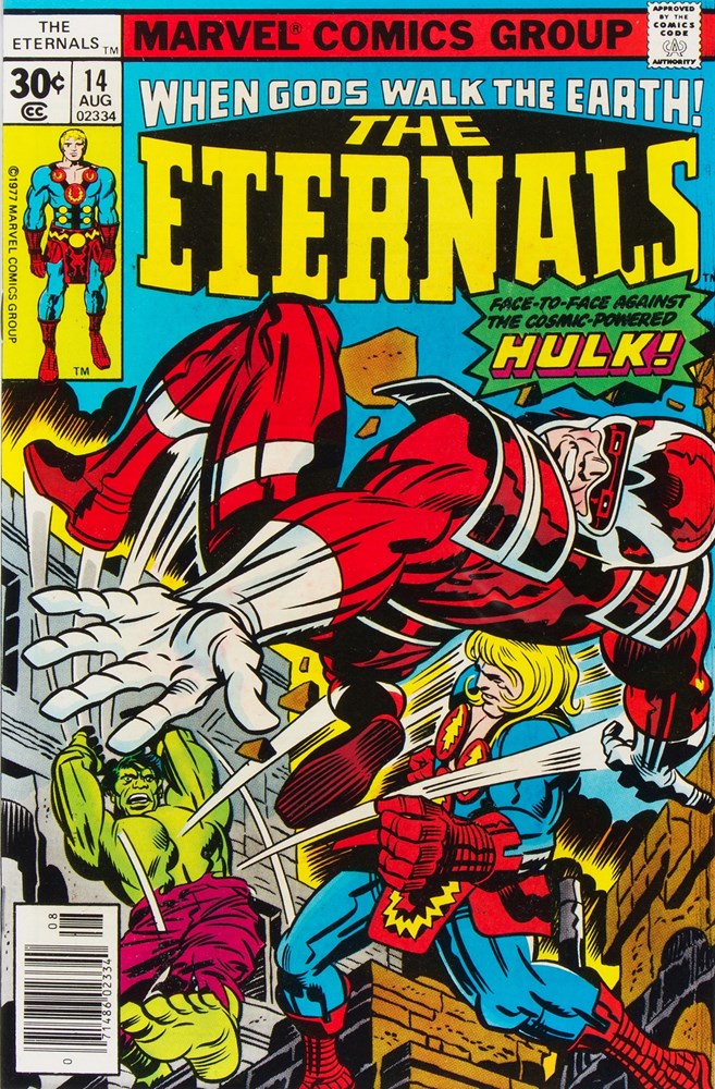 The Eternals (1976 Series) #14 (6.0) 1st Appearance of the Hulk Robot