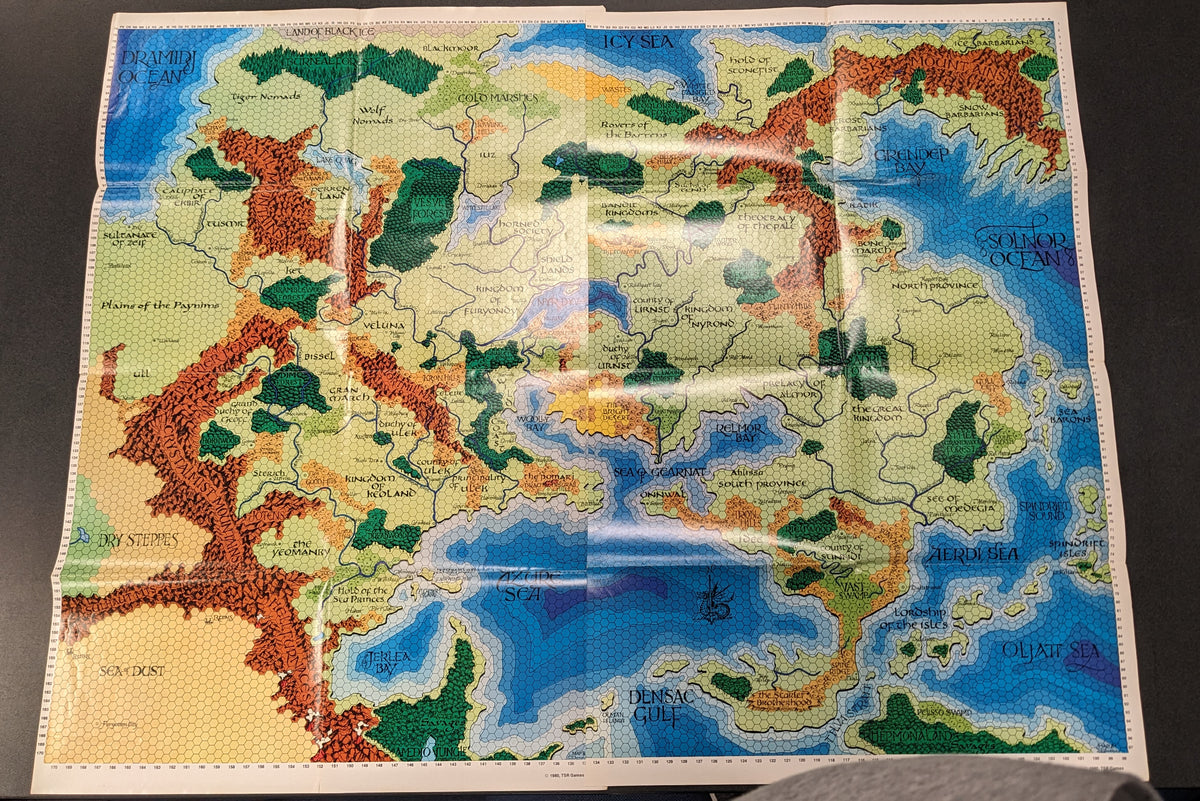 TSR: The World of Greyhawk #9025 (USED)