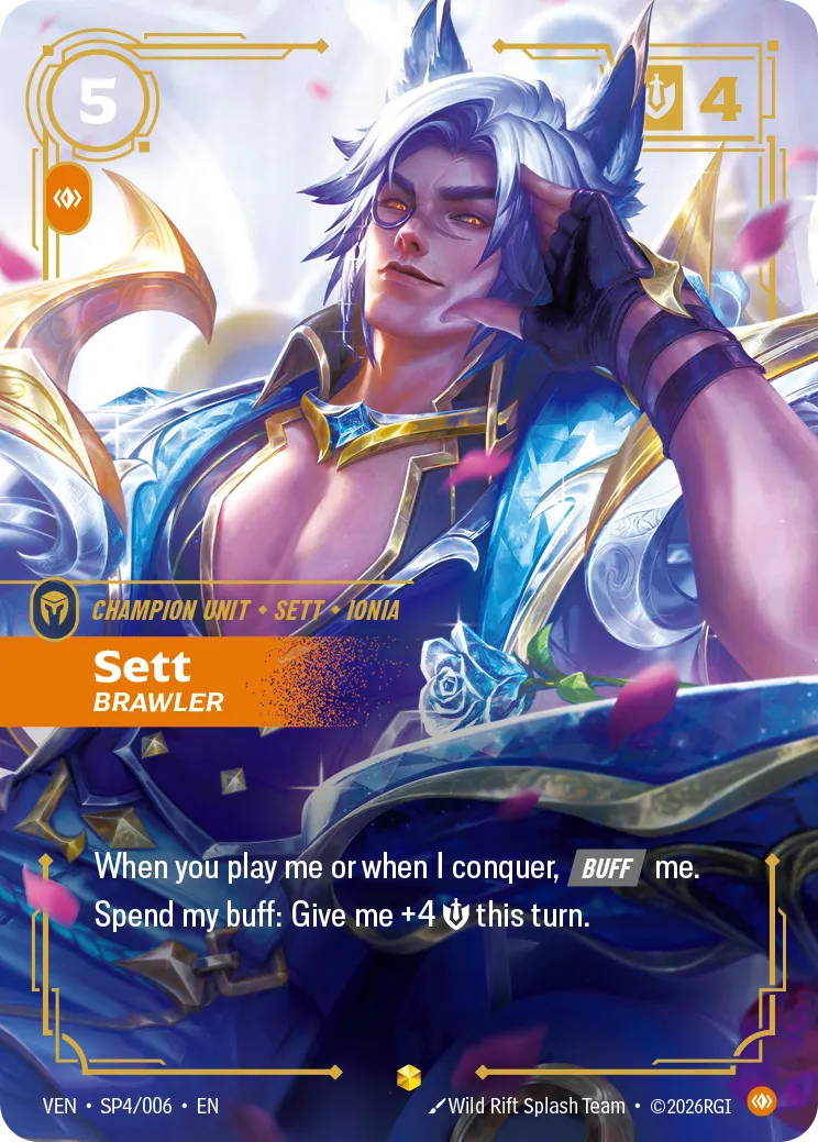 Sett, Brawler - SP4/006 (VEN) Epic