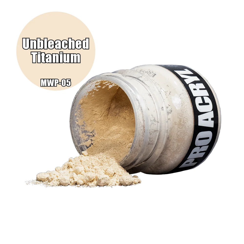 Monument Hobbies: PRO Acryl Weathering Pigments - 05 Unbleached Titanium (37mL)
