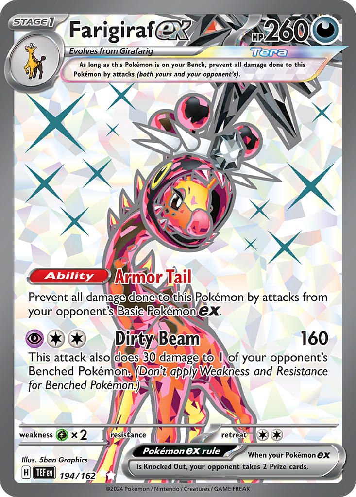 Farigiraf ex - 194/162 (TEF) Ultra Rare