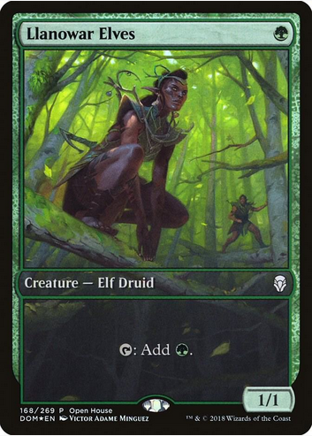 Llanowar Elves (DOM-OPH)