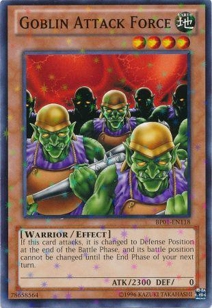 Goblin Attack Force (Starfoil) (BP01-EN118) Starfoil Rare - Near Mint Unlimited