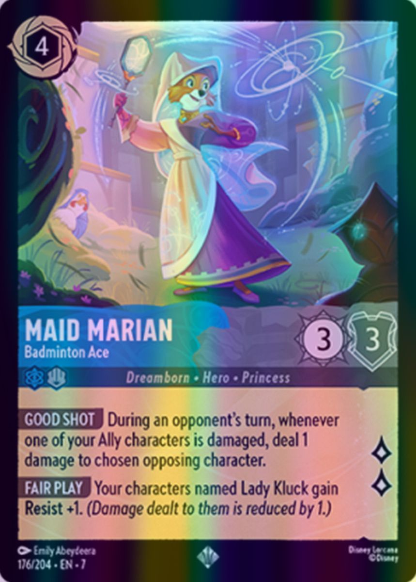 Maid Marian - Badminton Ace (Archazia's Island - 176/204) Super Rare