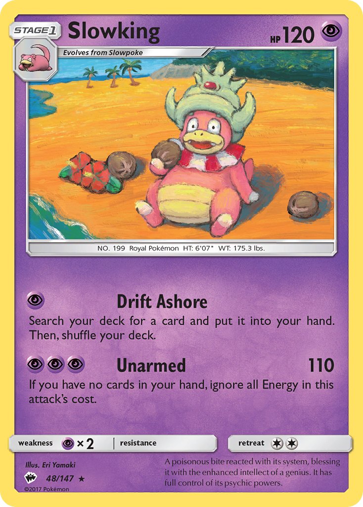 Slowking - 048/147 (SM:BUS) Rare - Near Mint