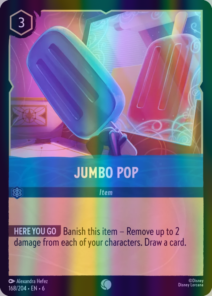 Jumbo Pop (Azurite Sea 168/204) Common - Near Mint Cold Foil