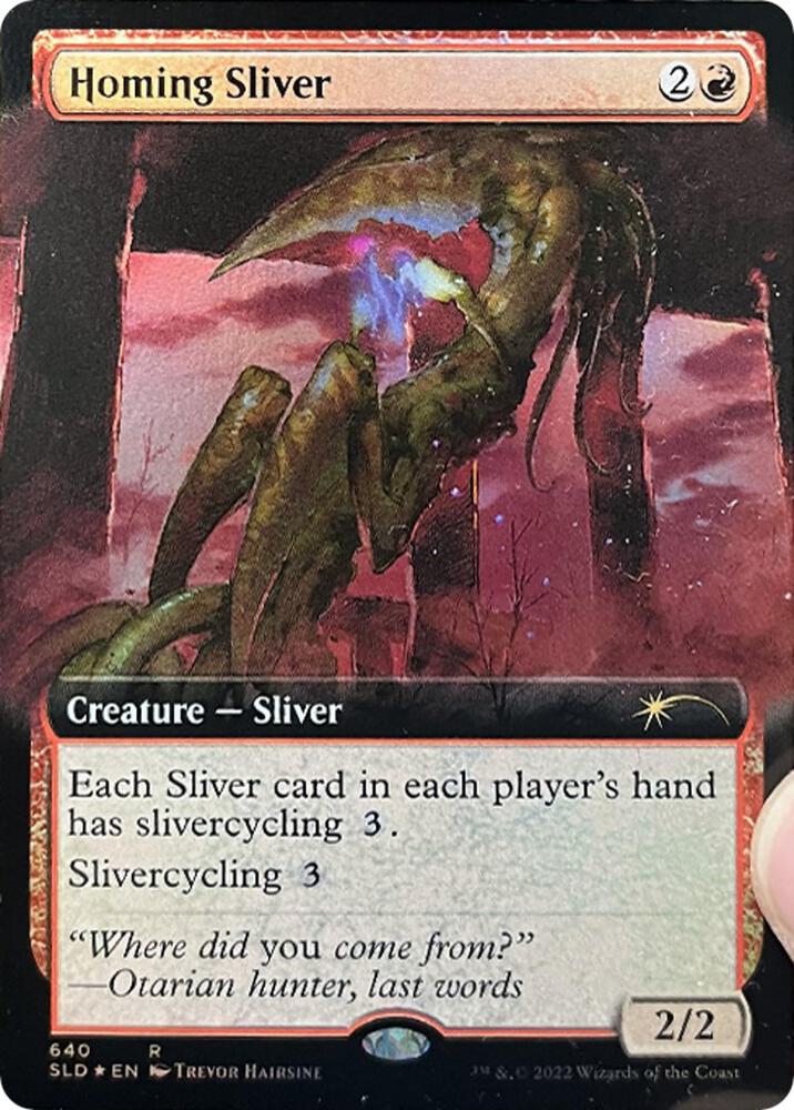 Homing Sliver (SLD-R) Extended Art