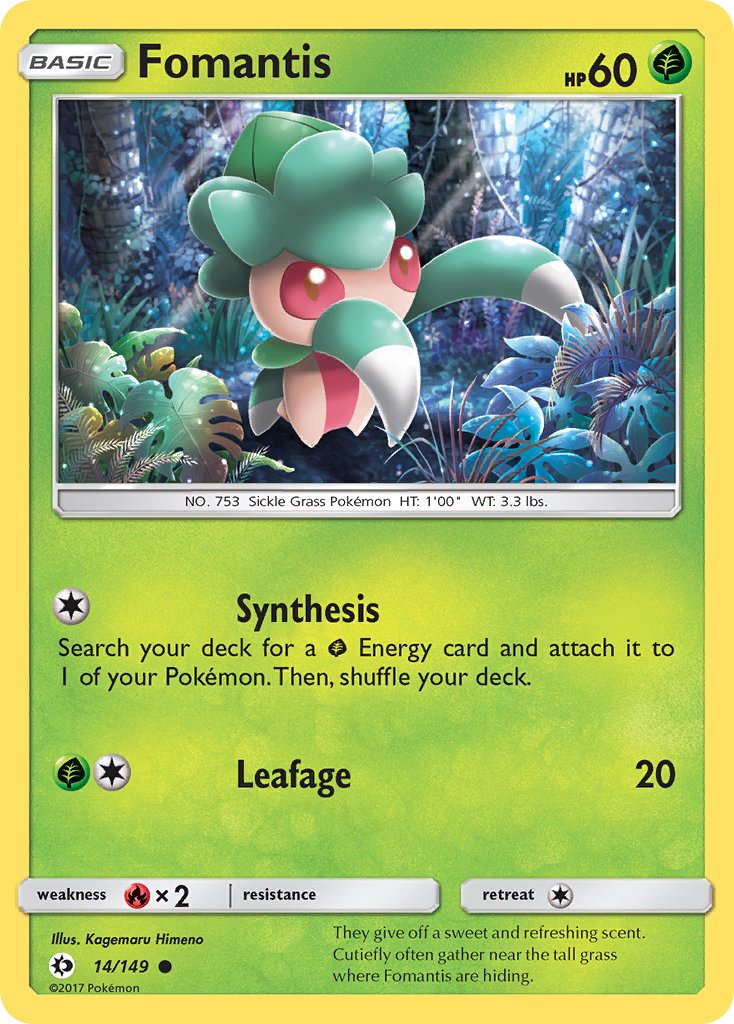 Fomantis - 014/149 (SM01) Common - Near Mint