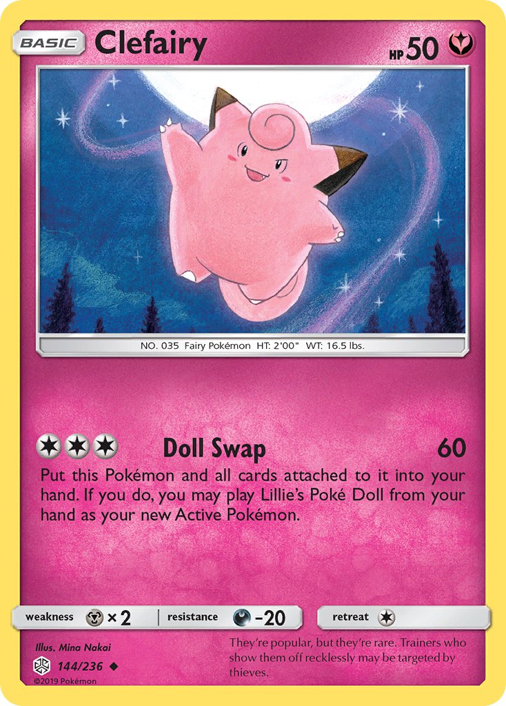 Clefairy - 144/236 (CEC) Uncommon - Near Mint