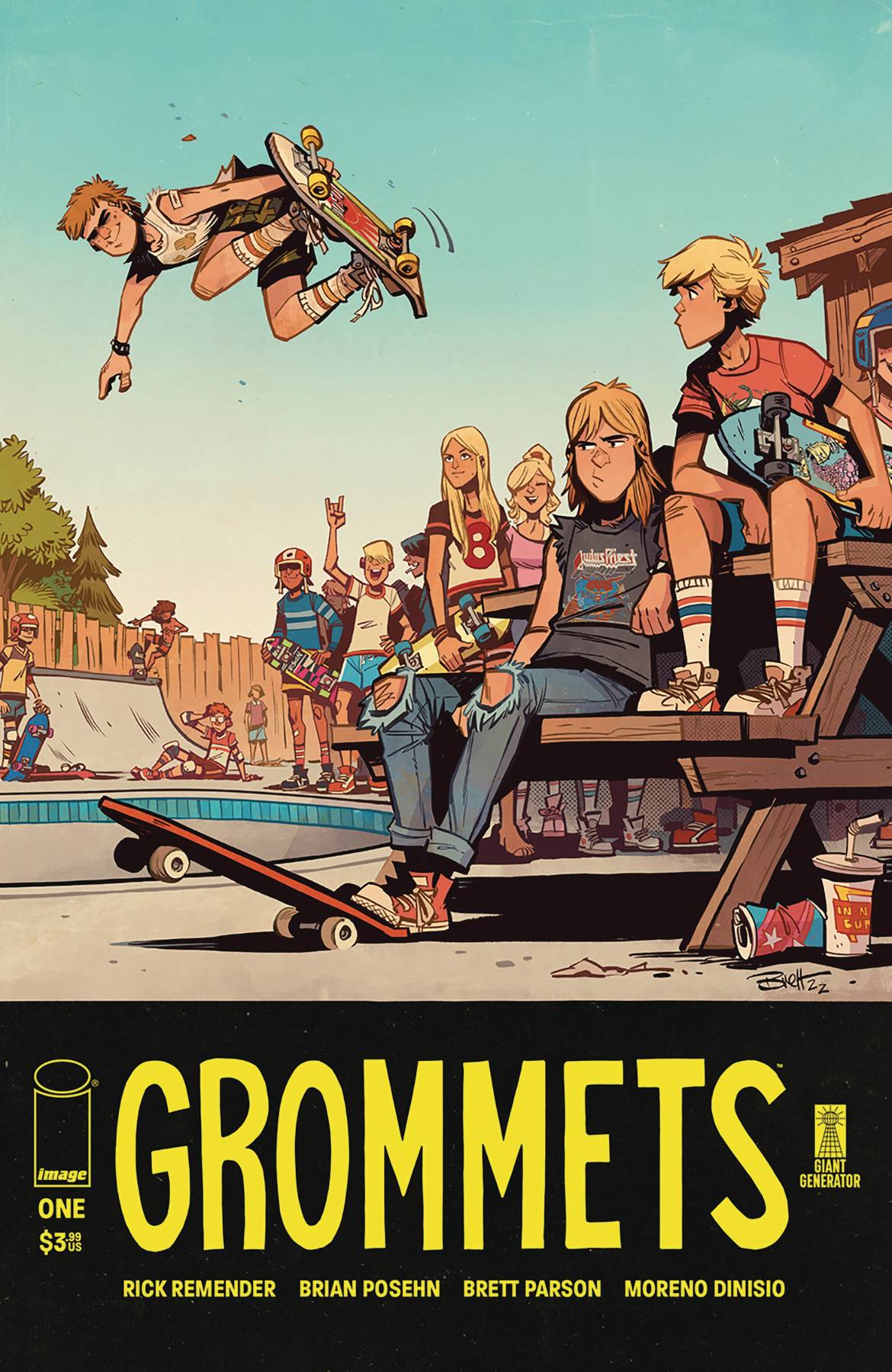 GROMMETS #1 (OF 7) CVR A BRETT PARSON