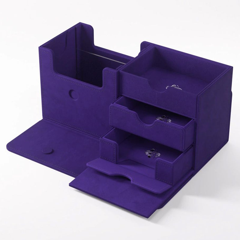 GameGenic: Deck Box - The Academic 133+ XL Stealth Edition: Purple