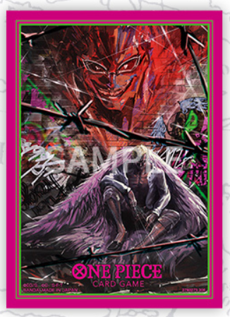 One Piece TCG: Official Sleeves - TCG+ Exclusive Vol. 4: Donquixote Doflamingo