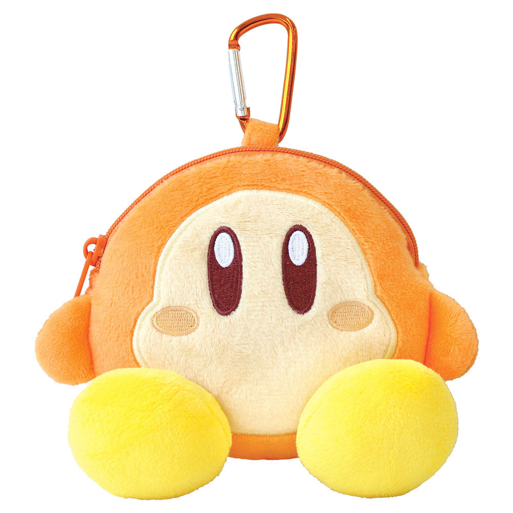 Kirby Of The Stars Plush Zipper Mascot With Carabiner Waddle Dee