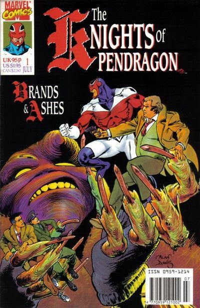 The Knights of Pendragon (1990) #1-3 (4.0) Comic Bundle