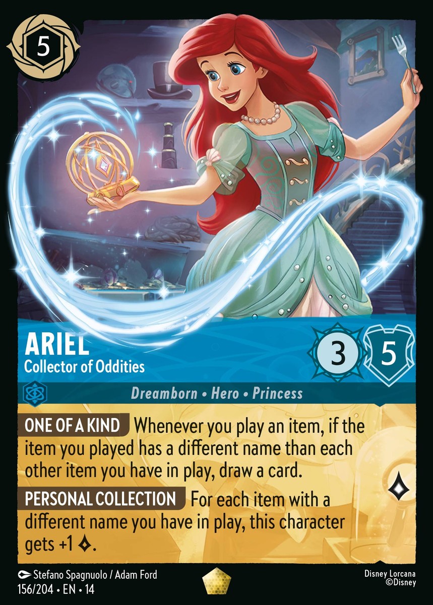 Ariel - Collector of Oddities (156/204 - Hyperia City) Legendary
