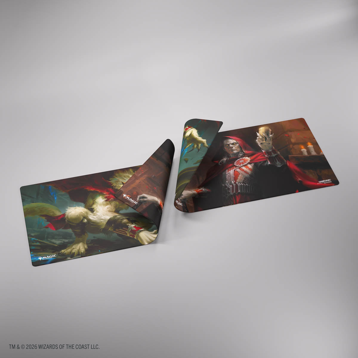 GameGenic: Doublesided Playmat - MTG: Reality Fracture - Edgar, Ancient Bloodlord/Edgar, Moonlit Sovereign
