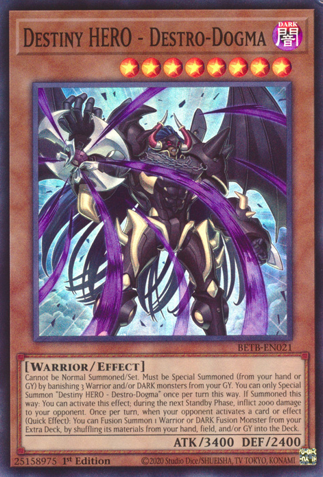Destiny HERO - Destro-Dogma (BETB-EN021)