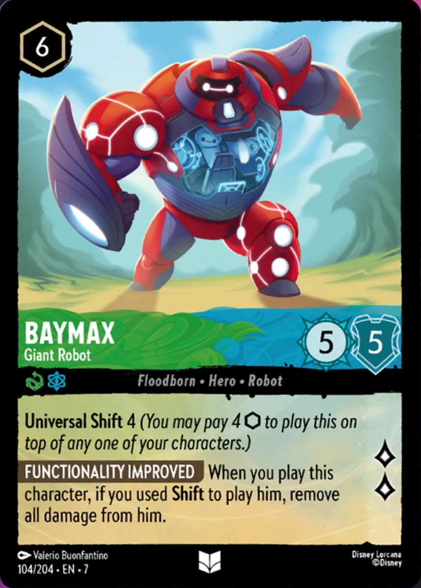Baymax - Giant Robot (Archazia's Island - 104/204) Uncommon
