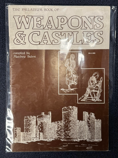 Palladium Fantasy RPG: Book of Weapons & Castles (USED)