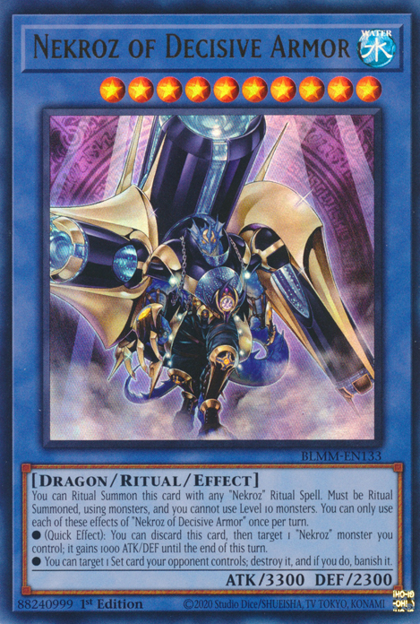 Nekroz of Decisive Armor (BLMM-EN133)