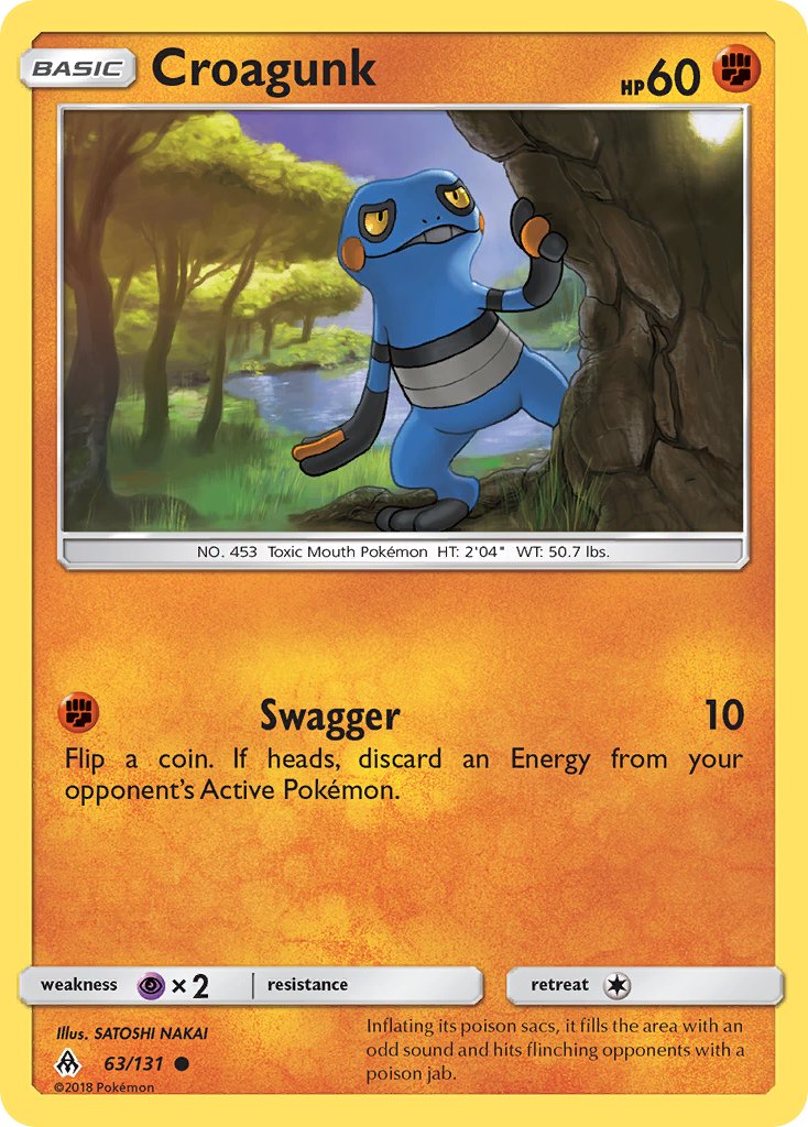 Croagunk - 063/131 (FLI) Common - Near Mint