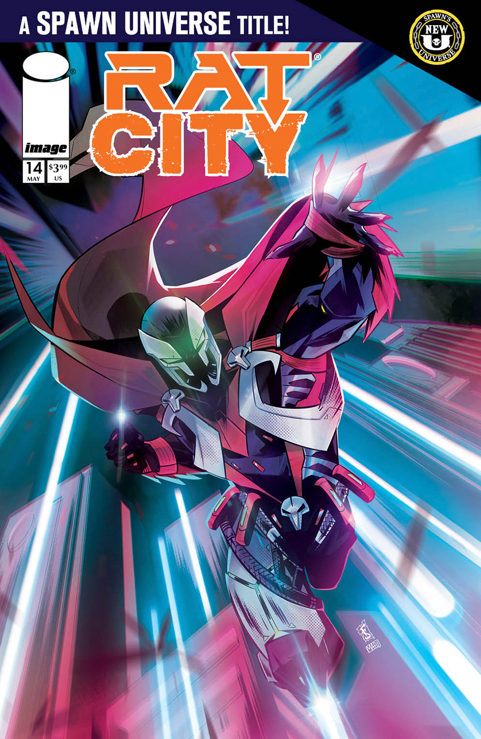 SPAWN RAT CITY #14 CVR A FEDERICO SABBATINI