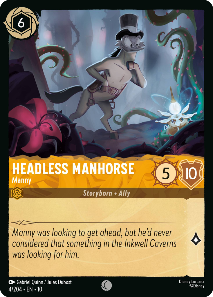Headless Manhorse - Manny (004/204 - Whispers in the Well) Common