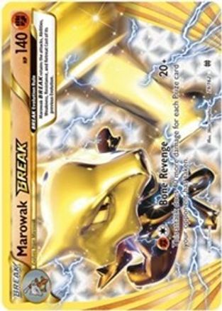 Marowak BREAK 79/162 (BKT) Holo Rare - Near Mint Holofoil