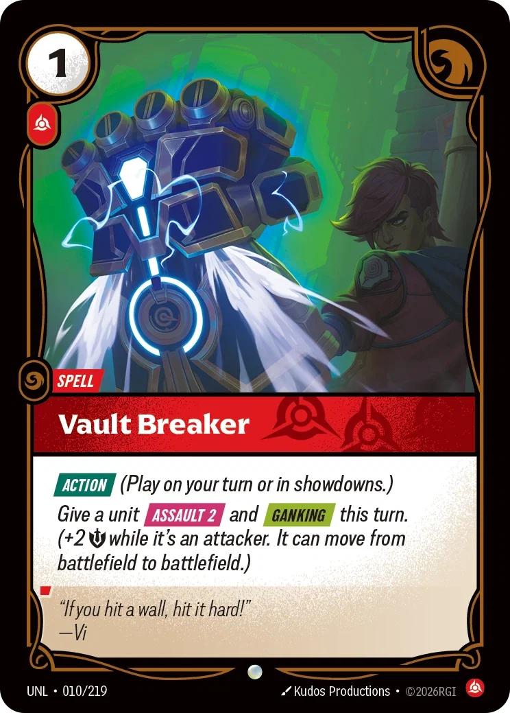 Vault Breaker - 010/219 (UNL) Common