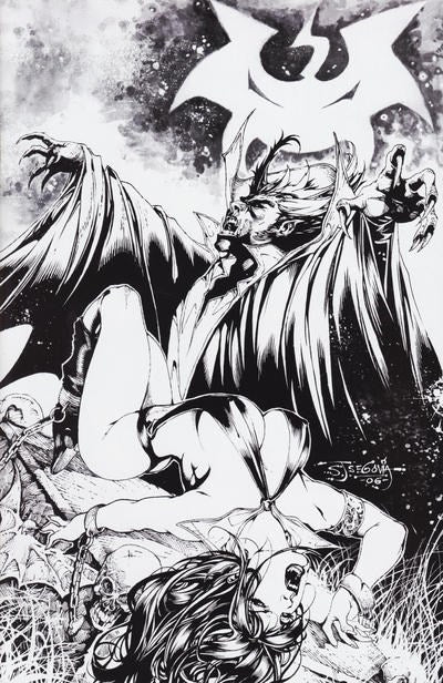 VAMPIRELLA QUARTERLY (2007 Series) #1 (9.4) Segovia Black & White Cover