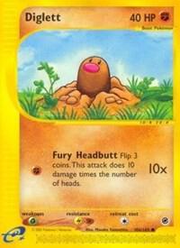 Diglett - 106/165 (EX) Common - Near Mint
