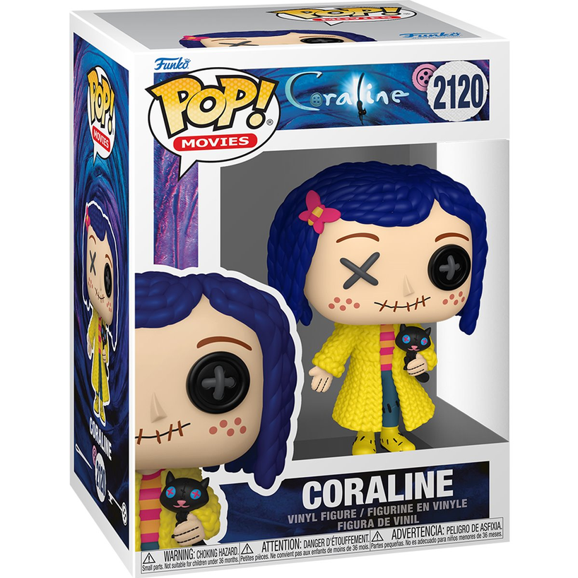 POP Figure: Coraline #2120 - Patchwork Coraline