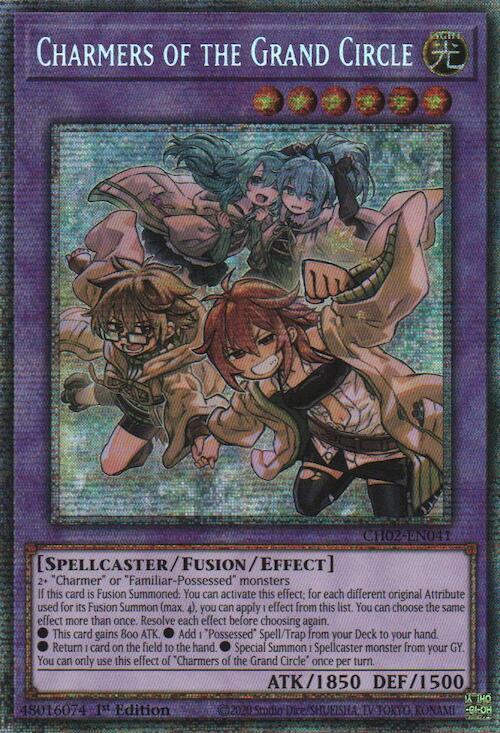 Charmers of the Grand Circle (CH02-EN041) Starlight Rare - Near Mint 1st Edition