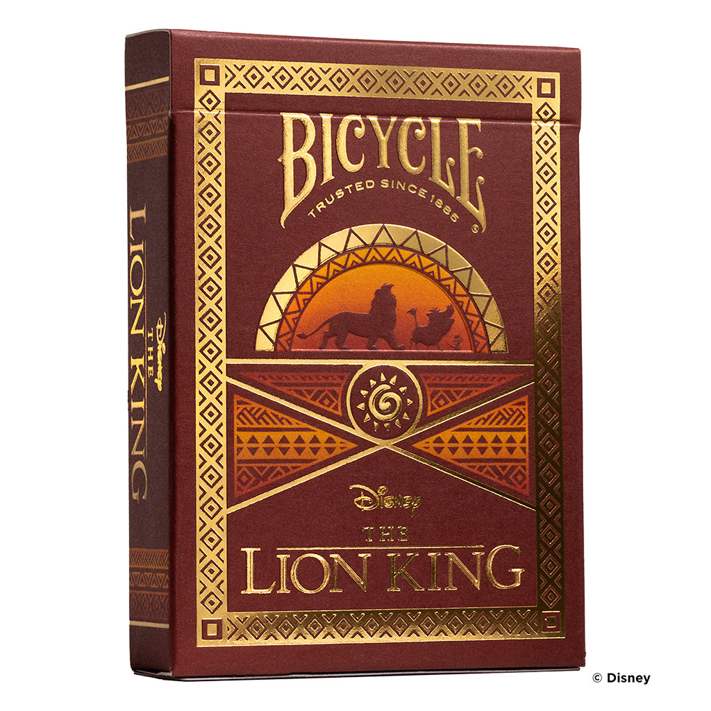 Playing Cards: Bicycle: Disney Lion King Inspired