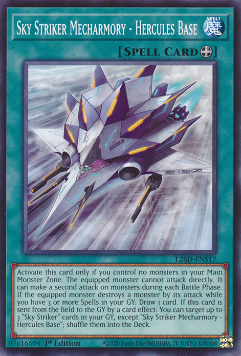 Sky Striker Mecharmory - Hercules Base (L26D-ENS17)