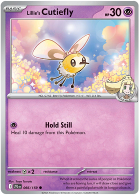 Lillie's Cutefly - 066/159 (JTG) Common