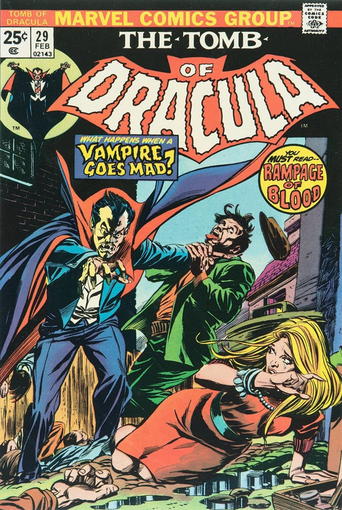 TOMB OF DRACULA (1972 Series) #29 (6.0)