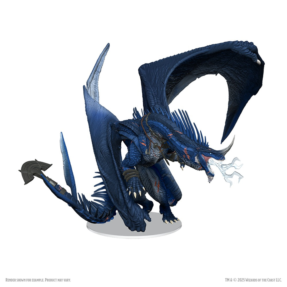 D&D Miniatures: Icons of the Realms - Premium Figure: Anthradusk, Ancient Blue Dragon