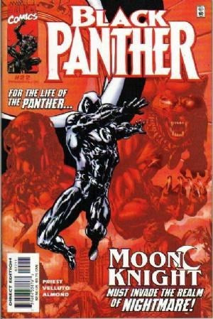 BLACK PANTHER (2000 Series) #22 (7.5) 1st Appearance of Killmonger as Black Panther