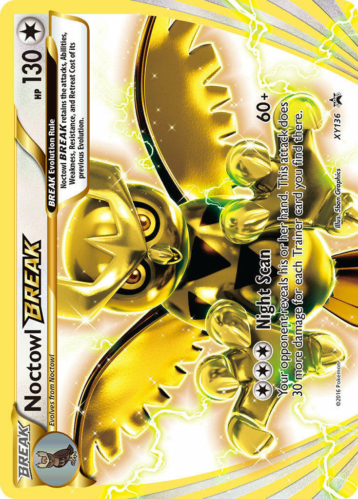Noctowl BREAK - XY136 (XY:PR) Promo - Near Mint Holofoil