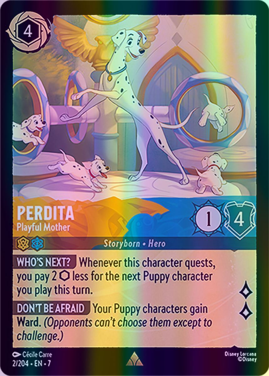 Perdita - Playful Mother (Archazia's Island - 002/204) Rare