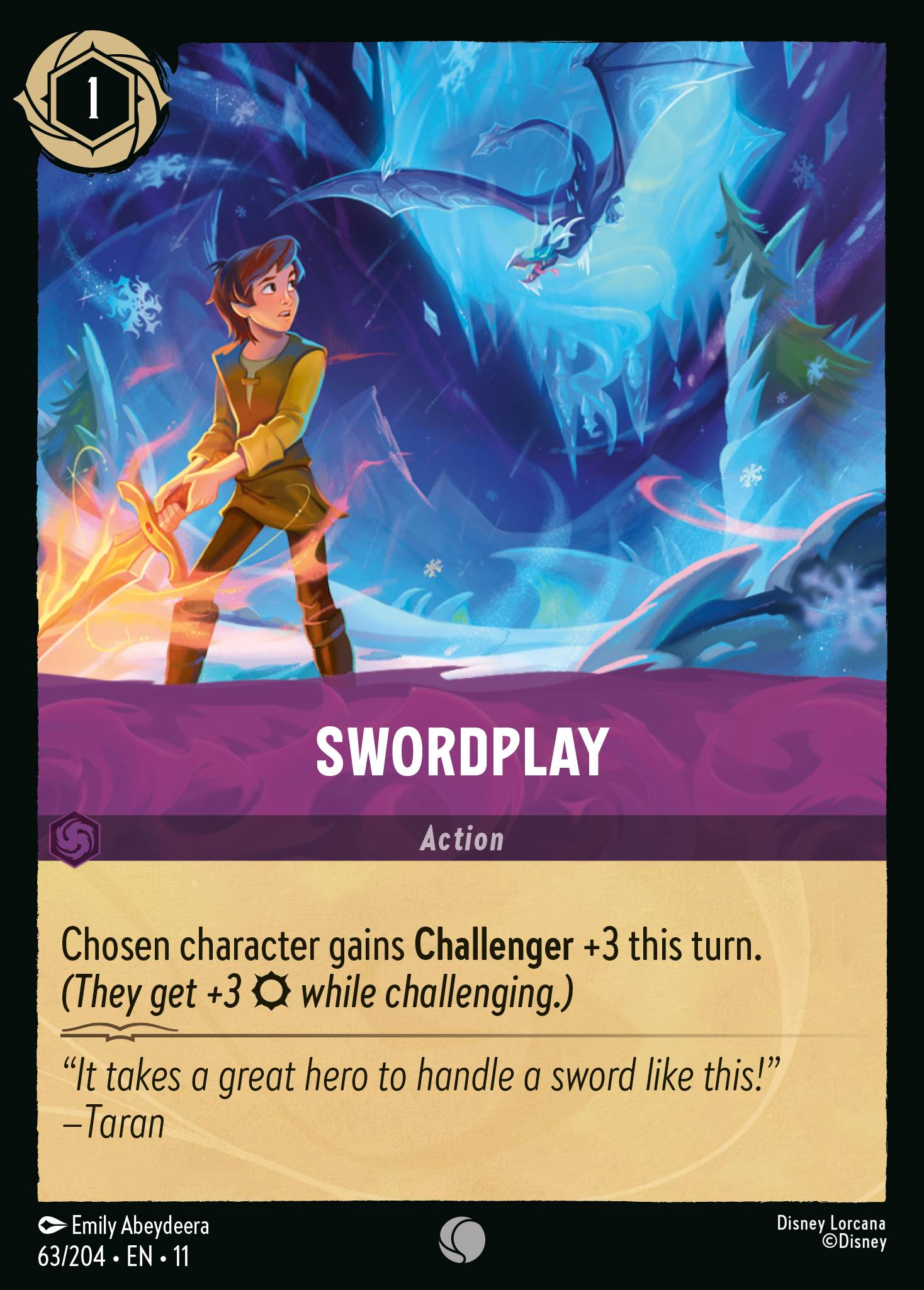 Swordplay (063/204 - Winterspell) Common