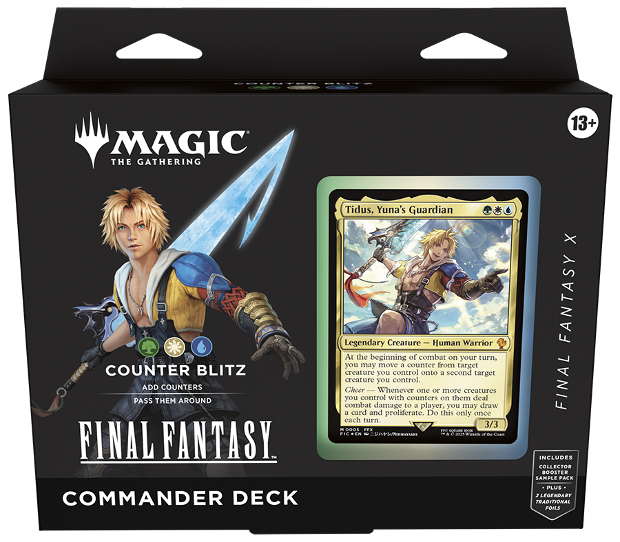 MTG: Final Fantasy - Commander Deck: FFX: Counter Blitz (GWU) MTG: Final Fantasy - Commander Deck: FFX: Counter Blitz (GWU)