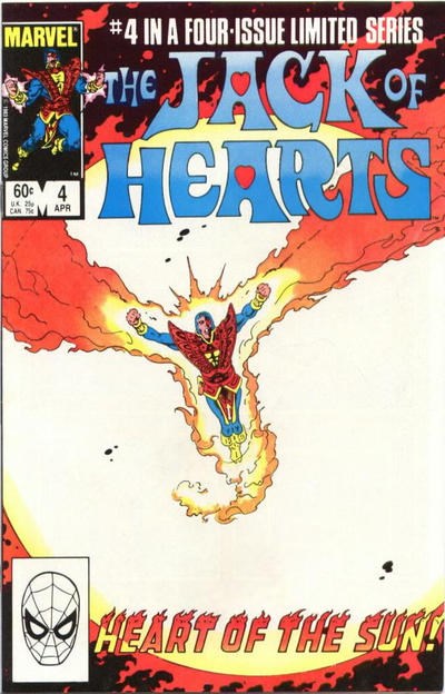 Jack of Hearts (1984 Series) #1-4 (5.0) (Complete Series) (Comic Bundle)